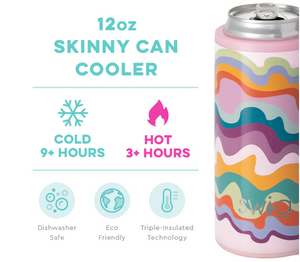 Swig 12oz Skinny Can Cooler - Sand Art