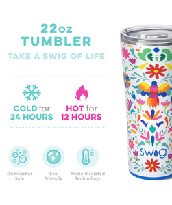 Swig Tumbler (22oz) - Viva Fiesta