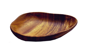 Acacia Wood Free-Shaped Bowl
