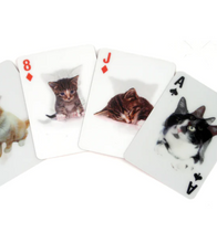 Load image into Gallery viewer, Playing Cards - Cats 3D
