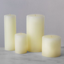 Load image into Gallery viewer, Simon Pearce Ivory Pillar Candle - 3 x 3
