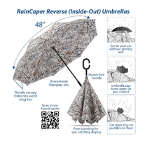 Load image into Gallery viewer, Reverse Open Umbrella - Tiffany Magnolia
