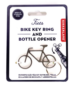 Bike Keychain and Bottle Opener