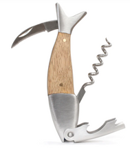 Load image into Gallery viewer, Fish Corkscrew - Lightwood
