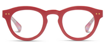 Load image into Gallery viewer, Clover Reading Glasses - Red/Plaid
