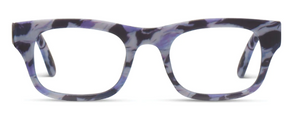 Jolene Reading Glasses - Purple Abstract