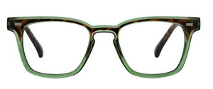 Strut Reading Glasses - Green/Tortoise