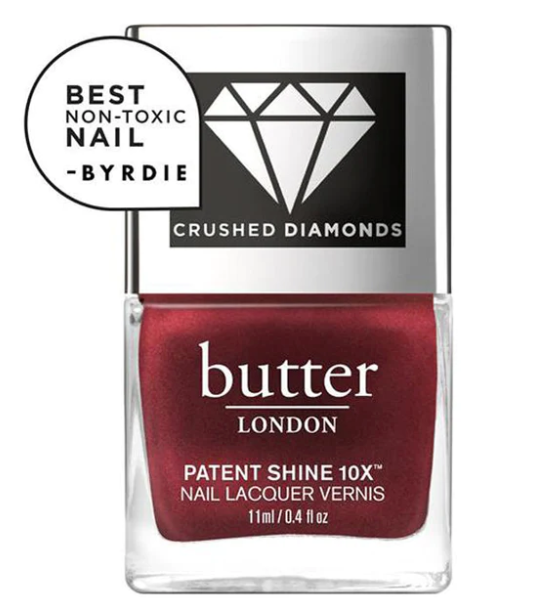 Red Diamond Patent Shine 10x Nail Lacquer