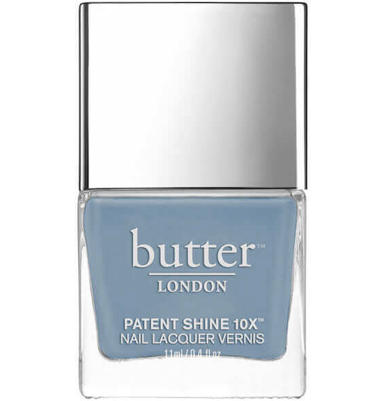 Waterloo Blue Patent Shine 10x Nail Lacquer