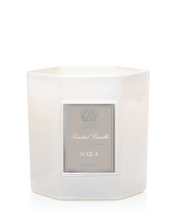 Acqua Hexagonal Candle - 9 oz