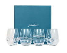 Load image into Gallery viewer, Juliska Heritage Stemless Wine Glasses - Set of 4
