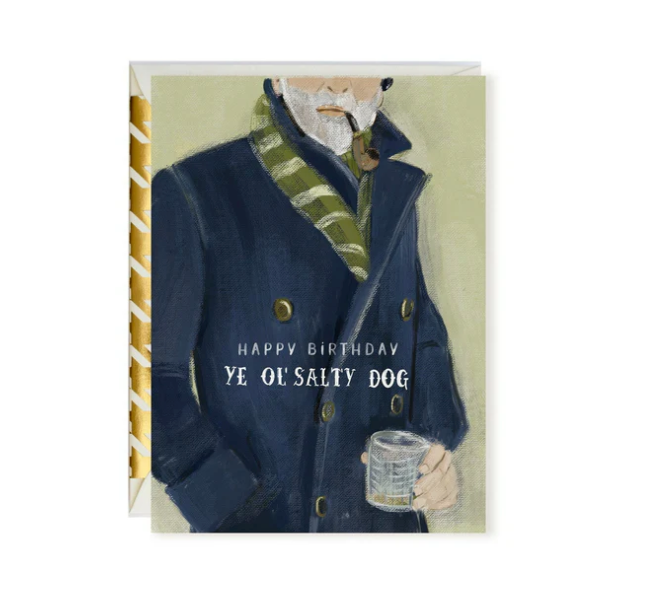 Salty Dog Birthday Card