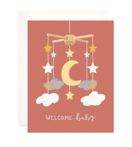 Baby Mobile Greeting Card