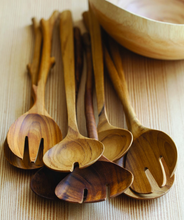 Load image into Gallery viewer, Teak Serving Set - Extra Large
