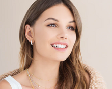 Load image into Gallery viewer, Princess Hoop Earrings - Pure Platinum
