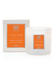 Load image into Gallery viewer, Orange Blossom, Lilac &amp; Jasmine Hexagonal Candle - 9oz
