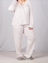 Load image into Gallery viewer, Lucy Long Pants - Pink Stripe
