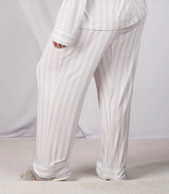 Load image into Gallery viewer, Lucy Long Pants - Grey Stripe
