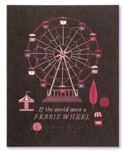If the World Were a Ferris Wheel Card