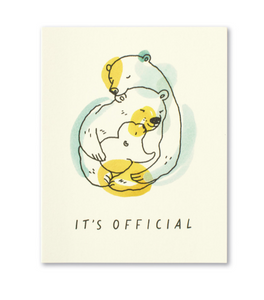 It's Official New Baby Card