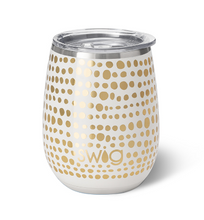 Load image into Gallery viewer, Glamazon Gold Stemless Wine Cup (14oz)
