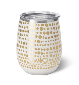 Glamazon Gold Stemless Wine Cup (14oz)