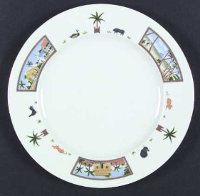 Caraibes Tropical Island Dinner Plate