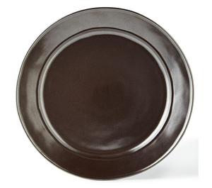Pewter Stoneware Round Charger/Server Plate