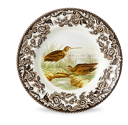 Woodland Bread and Butter Plate - Snipe