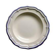 Load image into Gallery viewer, Filet Bleu Rimmed Soup Bowl
