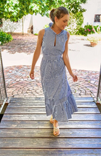Load image into Gallery viewer, Wash / Wear Hope Maxi Dress - Navy
