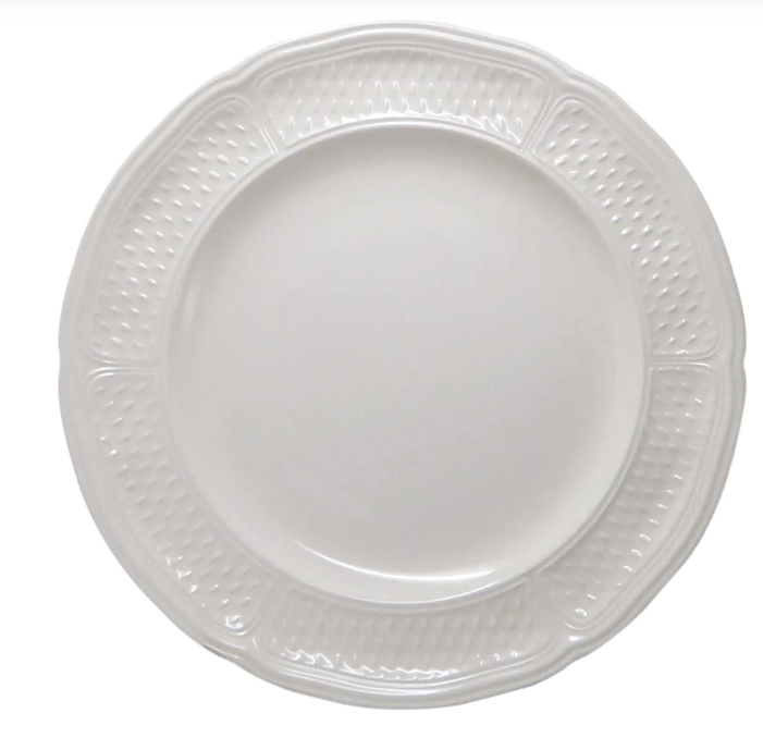 Pont Aux Choux Dinner Plate - White