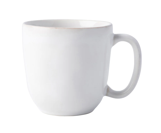 Puro Coffee/Tea Cup Mug - Whitewash