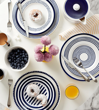 Load image into Gallery viewer, Kate Spade Charlotte Street West Dinner Plate - Navy
