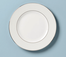 Load image into Gallery viewer, Opal Innocence Stripe Dinner Plate
