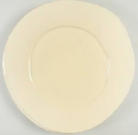 Lastra Canape Plate - Cream