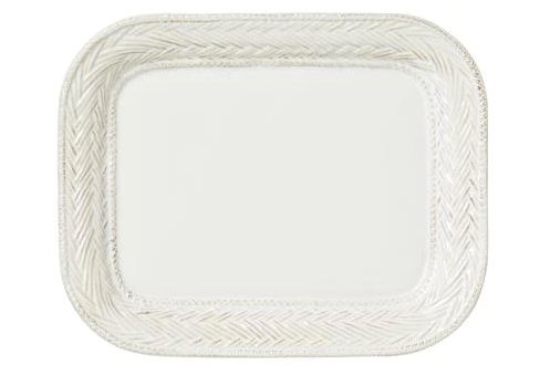 Le Panier Rectangular Platter - Whitewash