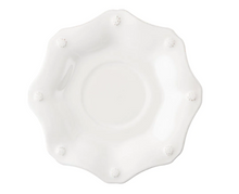 Load image into Gallery viewer, Berry and Thread Scallop Saucer - Whitewash
