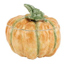 Load image into Gallery viewer, Pumpkins Medium Covered Pumpkin
