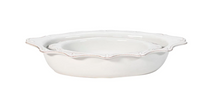 Load image into Gallery viewer, Berry &amp; Thread Whitewash Oval Baker 2pc Set
