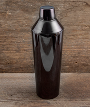 Load image into Gallery viewer, Smooth Black Insulated Shaker - 24oz
