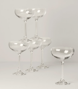 Tuscany Classics Coupe Cocktail Glass Set, Buy 4 Get 6