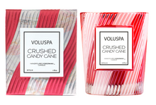 Load image into Gallery viewer, Crushed Candy Cane - Classic Candle 6.5oz

