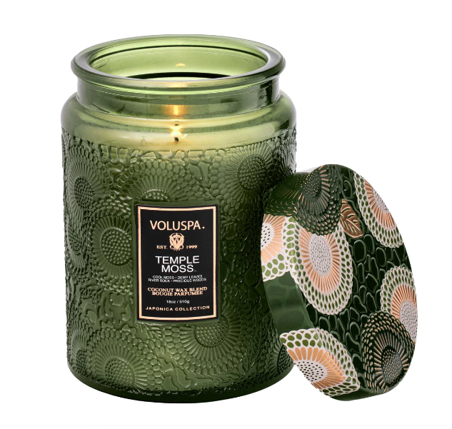 Temple Moss - Large Jar Candle 18oz