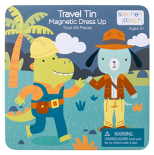 Load image into Gallery viewer, Travel Tin Magnetic Dress Up - Dino &amp; Dog

