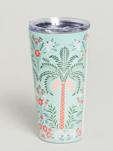 Stainless Steel Drink Tumbler Alljoy Landing Palm Tree