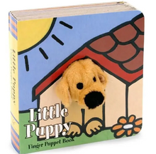 Load image into Gallery viewer, Little Puppy Finger Puppet Book
