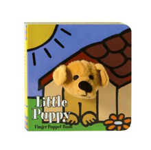 Load image into Gallery viewer, Little Puppy Finger Puppet Book
