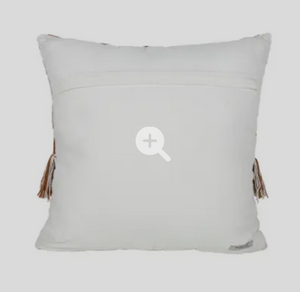 18x18 Rohan Recycled Faux Leather Pillow