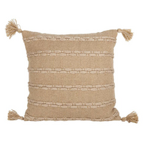 Load image into Gallery viewer, 18x18 Trace Outdoor Pillow Tan
